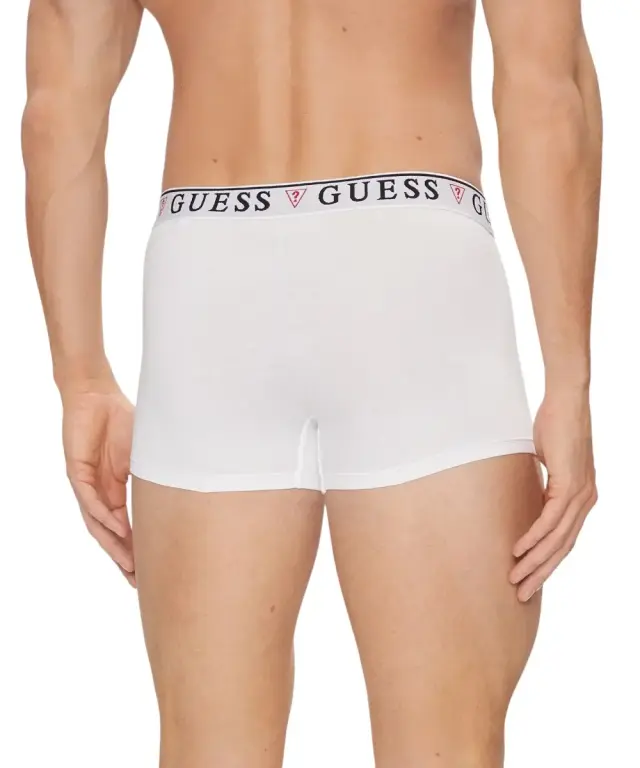 Guess - Ανδρικά Μποξεράκια 3Pack U97G01KCD31-A009 Λευκό 3