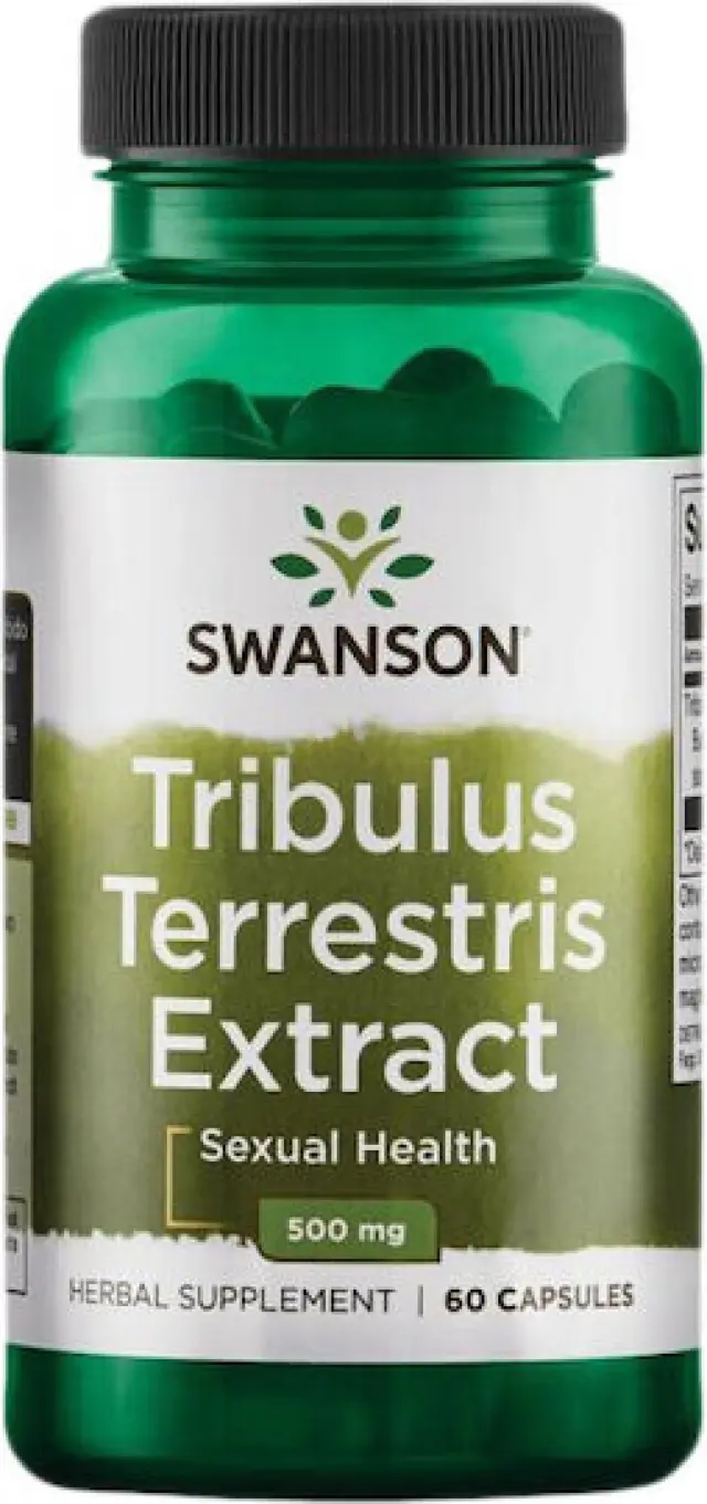 Swanson Tribulus Terrestris Extract 500mg 60 Caps (087614141794)