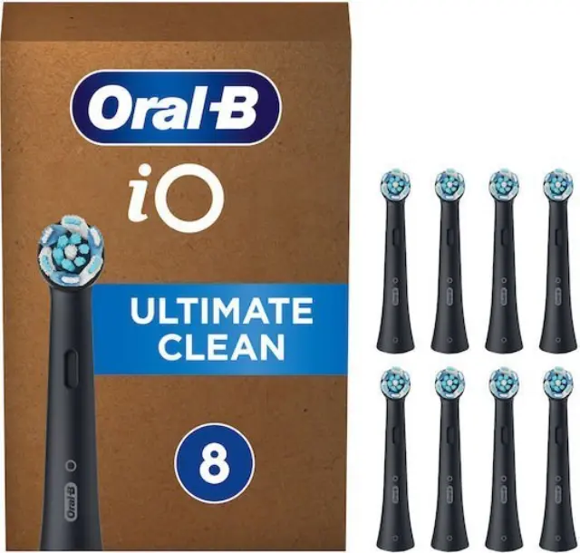 Oral-B Io Series Ultimate Clean Ανταλλακτικές Κεφαλές για Ηλεκτρική Οδοντόβουρτσα 8τμχ