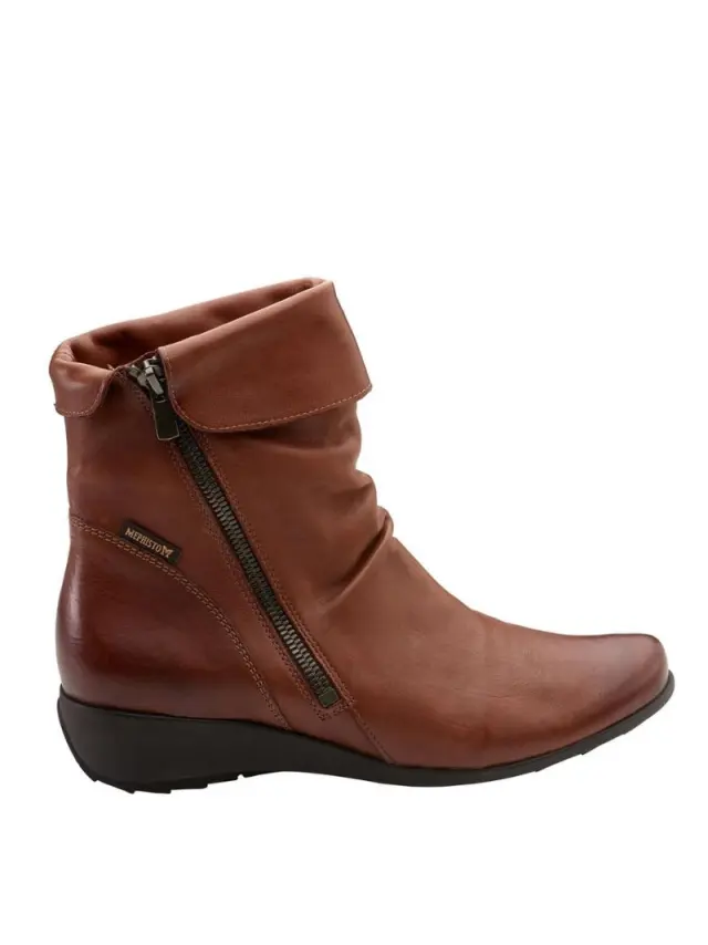 Mephisto Μποτάκια Γυναικείο δέρμα Καφέ MEP/SEDDY HAZELNUT - 37 3