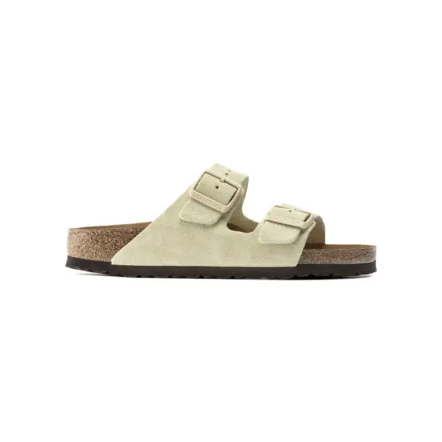 Birkenstock Πέδιλα Unisex δέρμα suede Μπεζ BIR/ARIZONA SOFT 1021462 ALMOND
