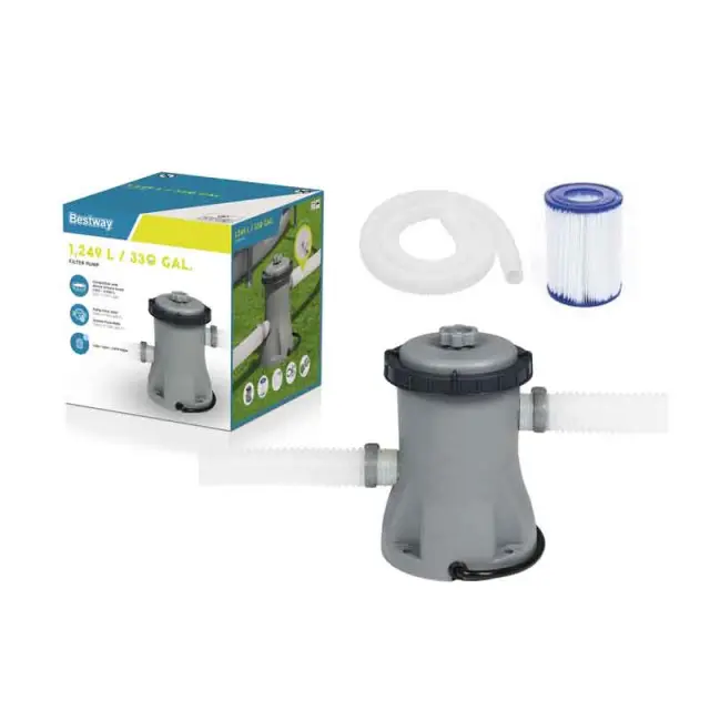 Αντλία Φίλτρου Flowclear Bestway Πισίνας 1249L/330gal #58381 - Filter Pump 58381