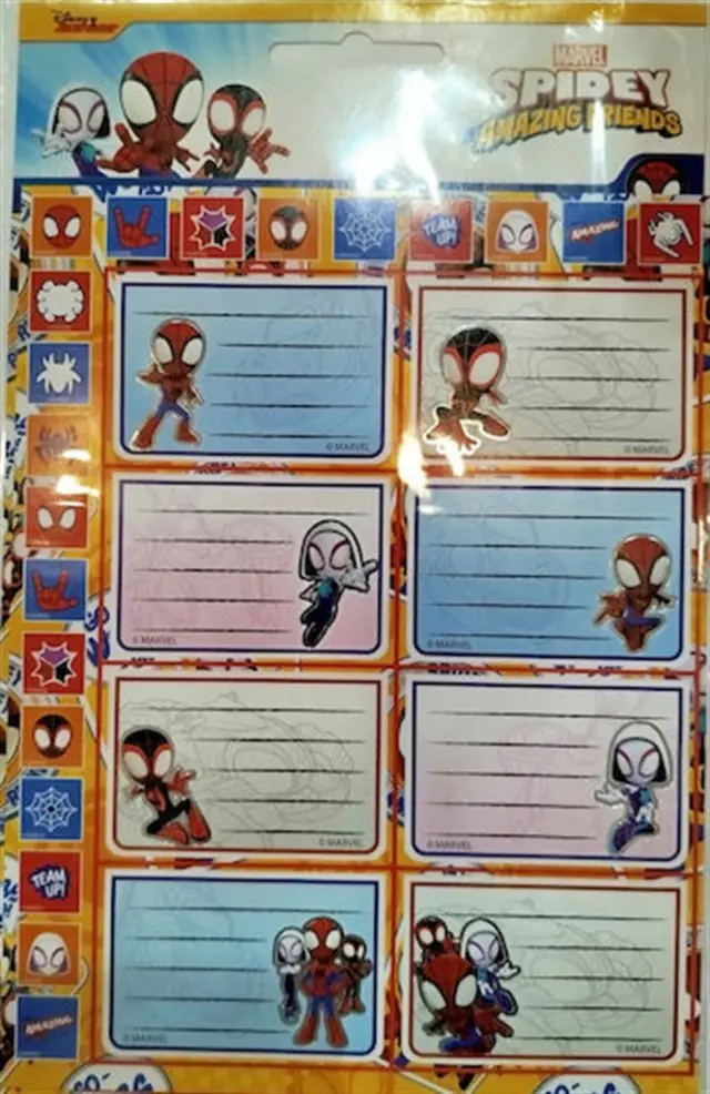 Ετικέτες Gim Hot Stamping Spidey / 777-50249 (Gim)
