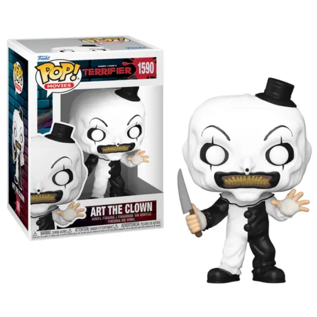 Funko POP! Movies Terrifier Art the Clown with Knife #1590 Συλλεκτική Φιγούρα Βινυλίου 9,5cm