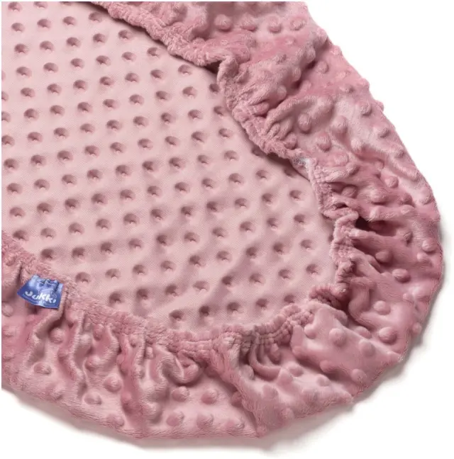 Σεντόνι Βαμβακερό με Λάστιχο 80x40cm Minky Pink 5904506812653 3