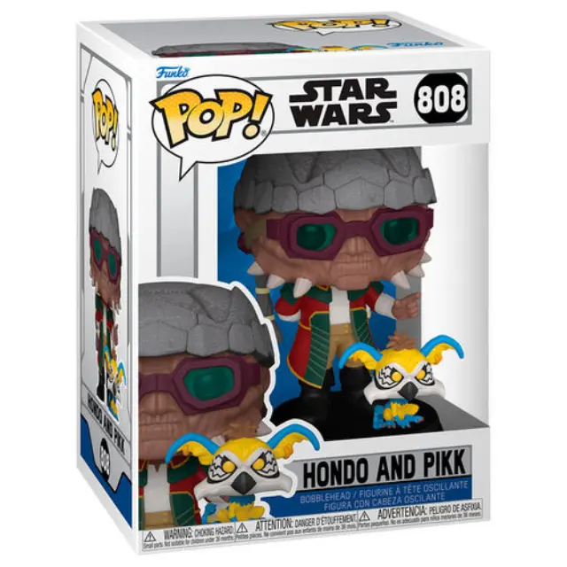 Φιγούρα Funko Pop! Star WarsThe Clone Wars - Hondo and Pikk #808 Bobble-Head Vinyl Figures