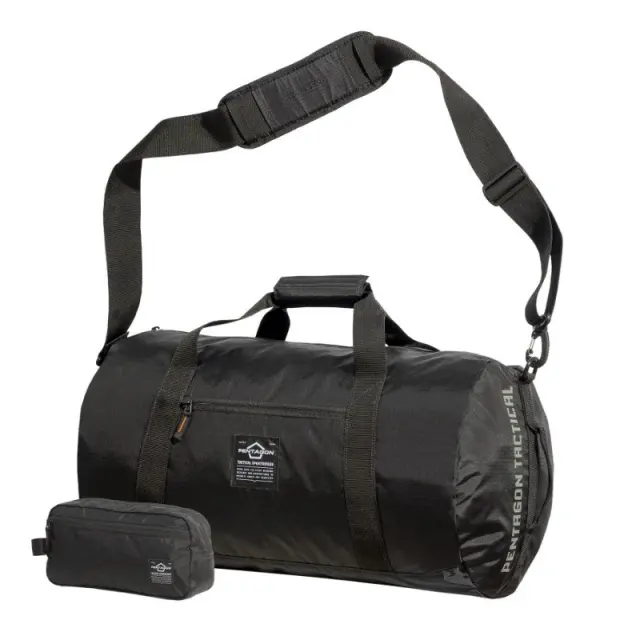 PENTAGON KANON DUFFLE BAG 2.0 - Σακίδιο Τακτικής Χρήσης 45 lt - 01-Black-Μαύρο