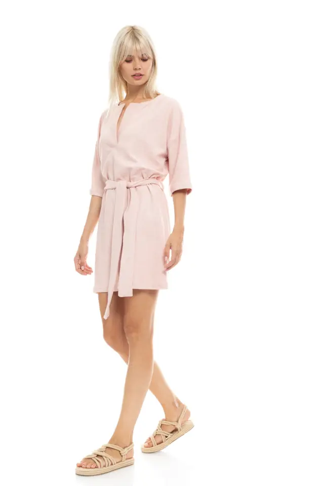 B536 - Dusty Pink - BEACHWEAR TERRY - S 2
