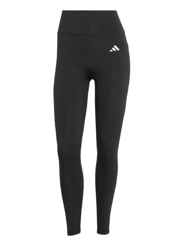 adidasOptime Essentials Training Γυναικείο Cropped Κολάν Μαύρο - L