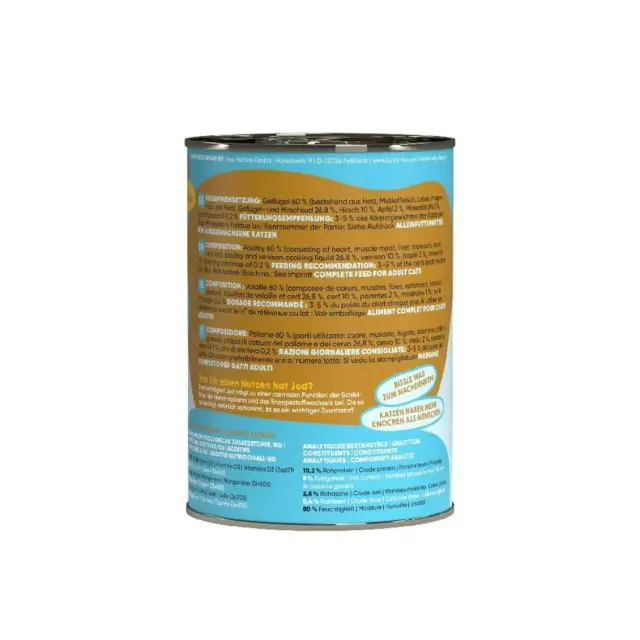 Lucky Lou LifeStage Adult Πουλερικά & Ελάφι (με Μήλο) 400gr 2