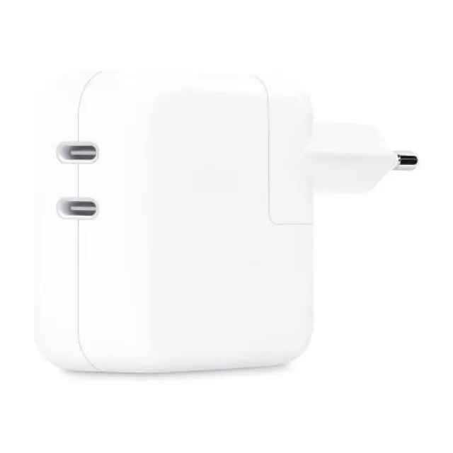 Φορτιστής Ταξιδίου με Διπλή Έξοδο USB C Apple MNWP3 35W N66338