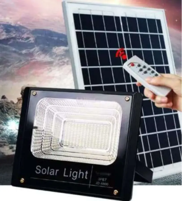 Ηλιακός προβολέας 1200W Jortan με τηλεχειριστήριο IP66