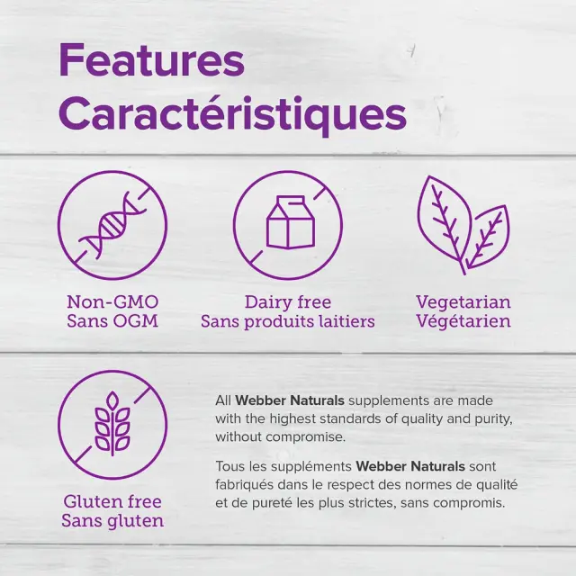 Webber Naturals Calcium Magnesium Zinc 333/167/17 mg 3