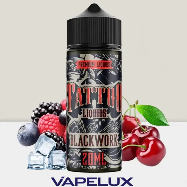 Tattoo Flavor Shots Blackwork 20ml to 120ml