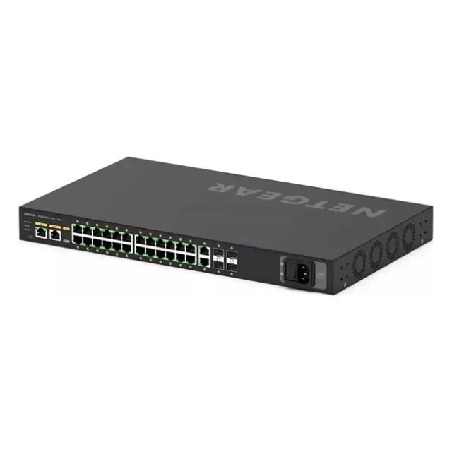 24+4P Netgear Managed Switch AV Line M4250-26G4F 24port Gigabit PoE+ 4port SFP (GSM4230P-100EUS) 2