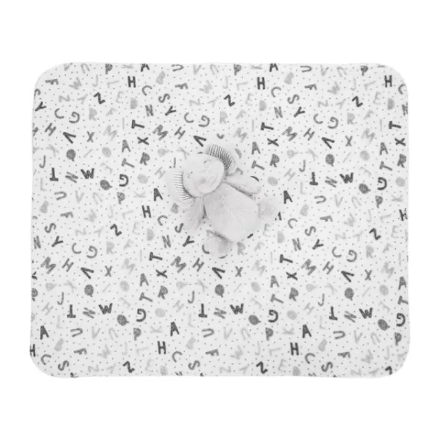 Lorelli Σετ Δώρου Κουβέρτα Αγκαλιάς 75*90cm Grey Elephant 10340182503 2