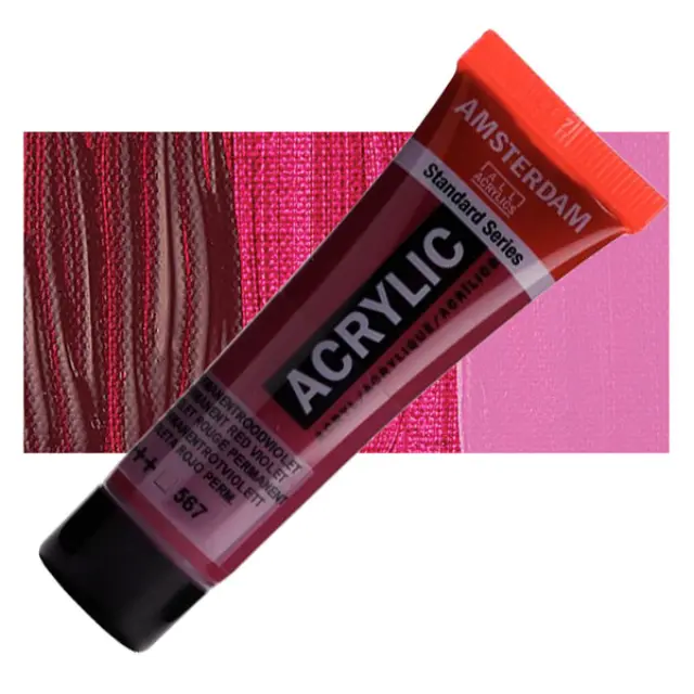 Ακρυλικό Talens Amsterdam 567 Permanent Red Violet - 20ml