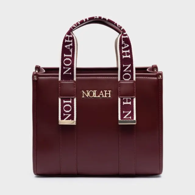 Τσάντα χειρός Kendra Burgundy Nolah