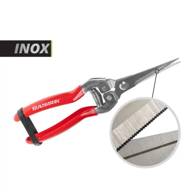ΨΑΛΙΔΙΑ ΦΡΟΥΤΩΝ & ΤΡΥΓΟΥ ΙΣΙΑ INOX KRAUSMANN GARDEN GN20025