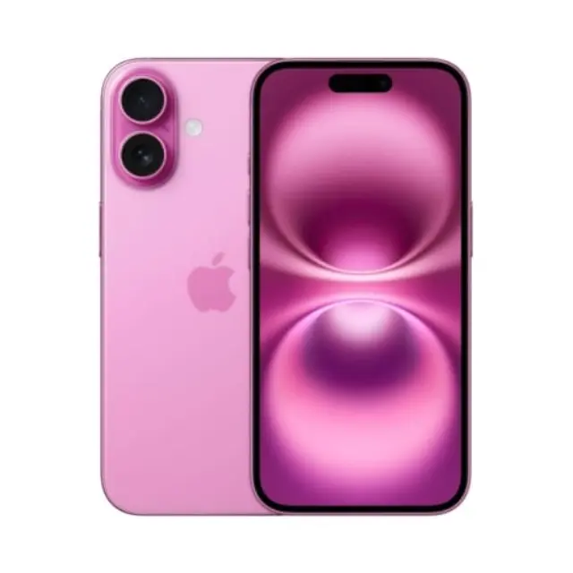 Apple iPhone 16 5G 128GB (8GB Ram) Single-Sim +eSim Pink EU