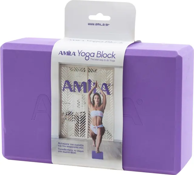 Amila τουβλακι yoga μωβ