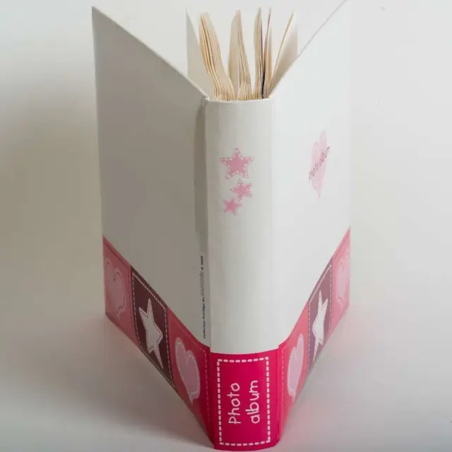 ΑΛΜΠΟΥΜ PANODIA Γένησσης ΡΟΖ 25x25 cm με ριζοχαρτο 52 σελίδες +8 σελίδες εισαγωγικές Γαλλικά για νεογεννητο 2