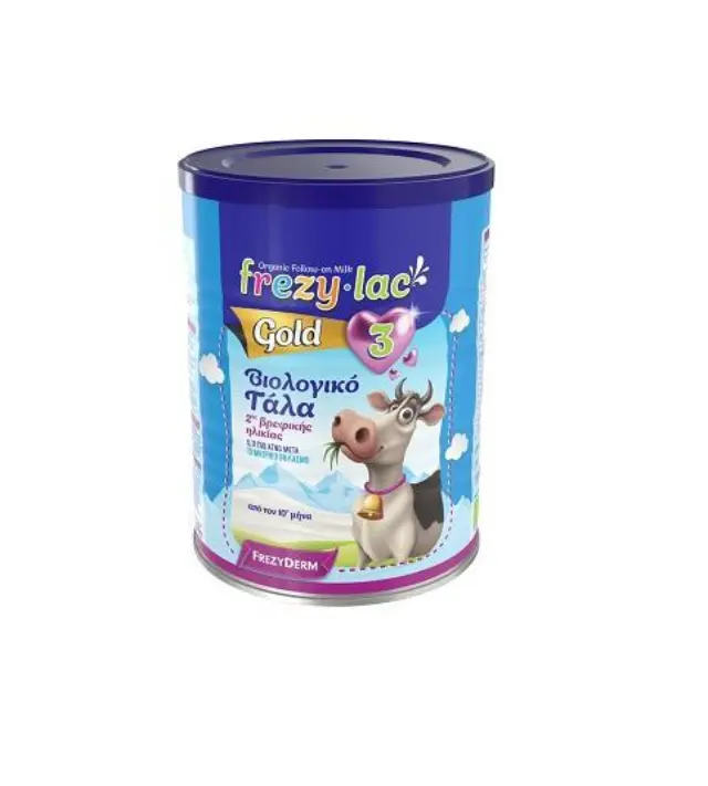 Frezyderm Frezylac Gold 3 Bio Milk, Βιολογικό Ρόφημα Γάλακτος σε Σκόνη, Μετά τον 12ο Μήνα, 400gr