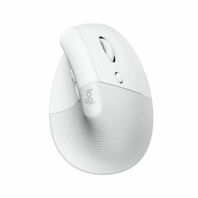 Logitech Lift Vertical Ergonomic Mouse for Business White (910-006496) (LOGLIFTVERERGWH)