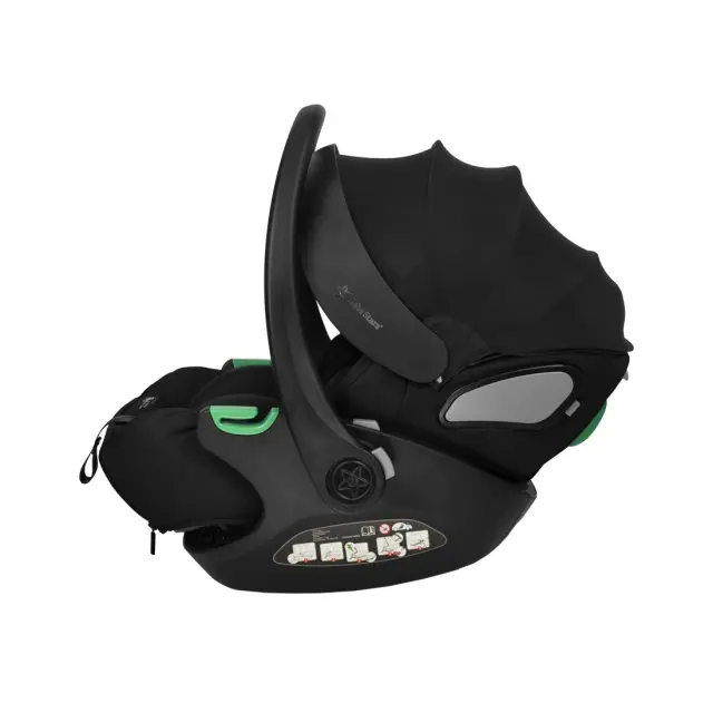 Βρεφικό Κάθισμα Αυτοκινήτου Bebe Stars Baby i-Size Black 004-190 2
