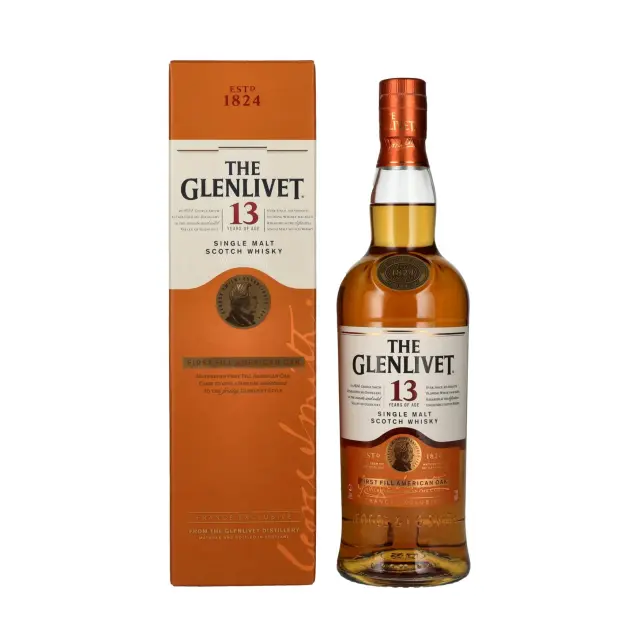 THE GLENLIVET 13 Y.O. FIRST FILL AMERICAN OAK WHISKY 700ML