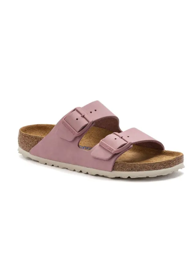 Birkenstock Πέδιλα Γυναικείο δέρμα Nubuck Ροζ BIR/ARIZONA SOFT 1022323 ORCHID 2