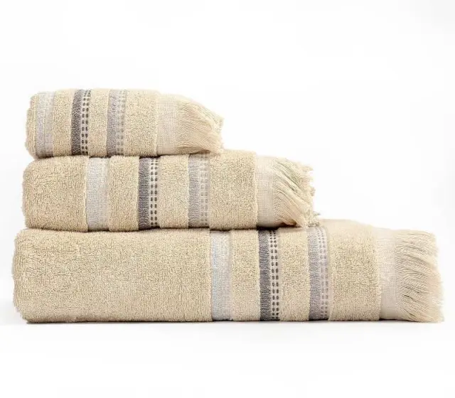 ΠΕΤΣΕΤΕΣ ΣΕΤ 3ΤΜΧ LIMIT BEIGE 30X50-50X90-70X140 - NEF NEF