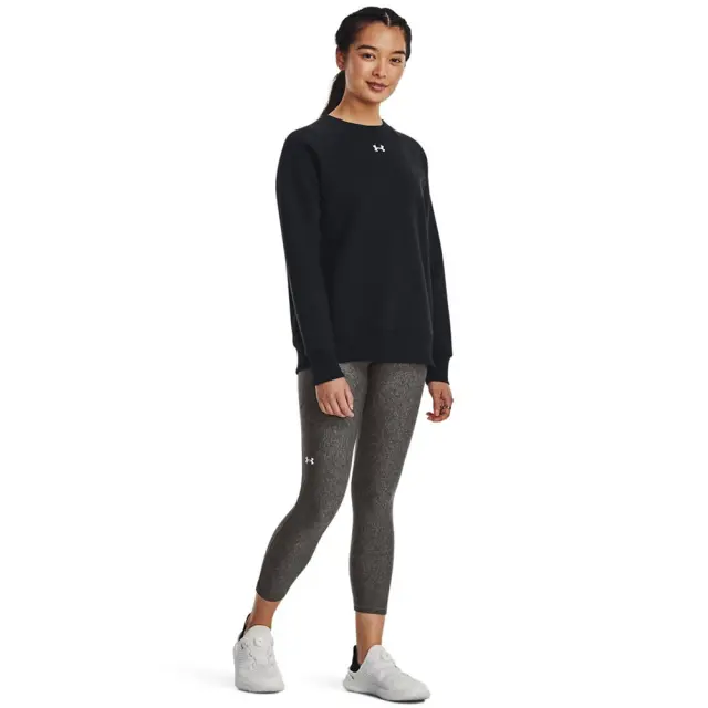 Under Armour Rival Fleece Crew (1379508-001) - Μαύρο - M 2