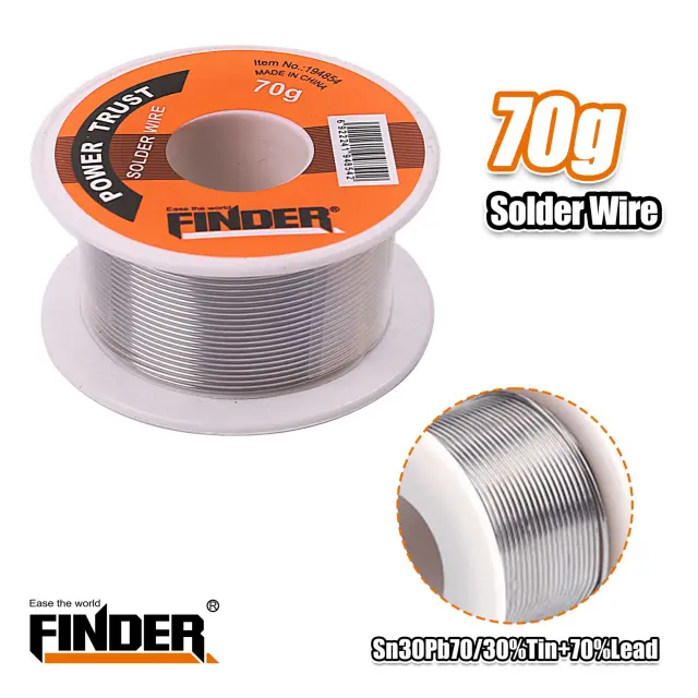 Σύρμα συγκόλλησης Καλάι - 70g - Finder - 194854 2