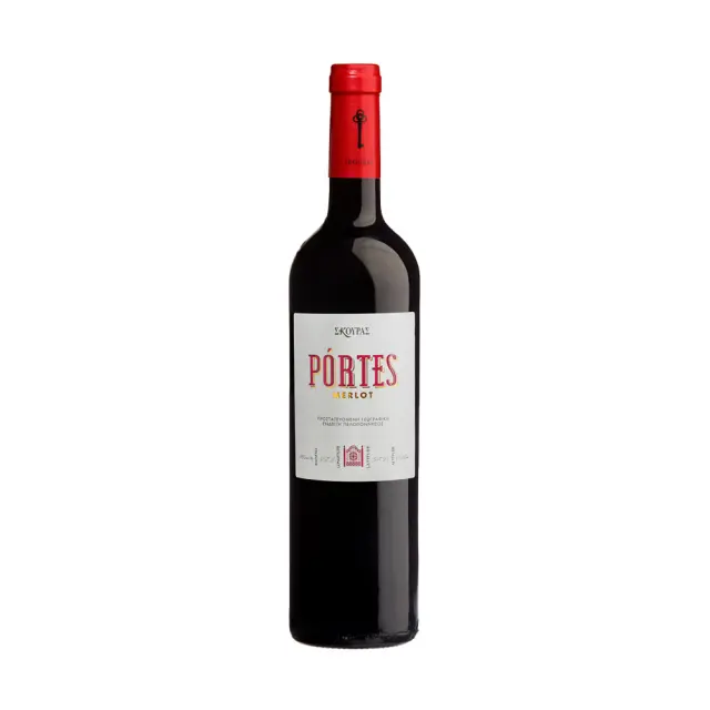 ΣΚΟΥΡΑΣ PORTES MERLOT 2022 ΕΡΥΘΡΟ 750ml