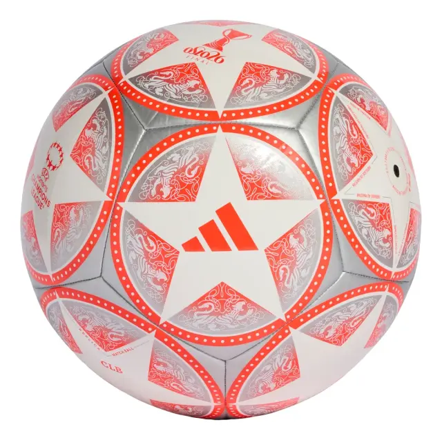 Adidas Ball Wucl Club Silvmt/Red/White JW1379 - 5