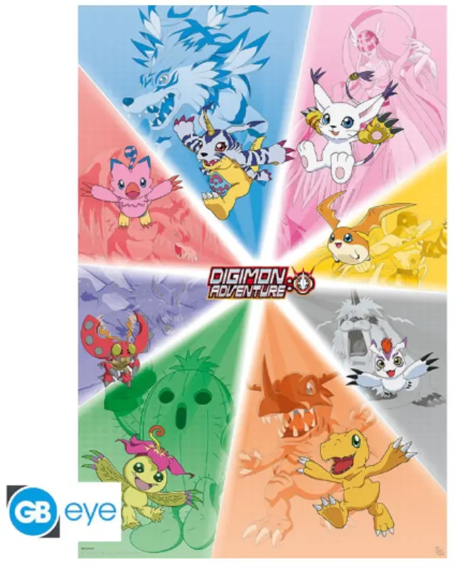 DIGIMON Αφίσα Digimon Group (91.5x61cm)