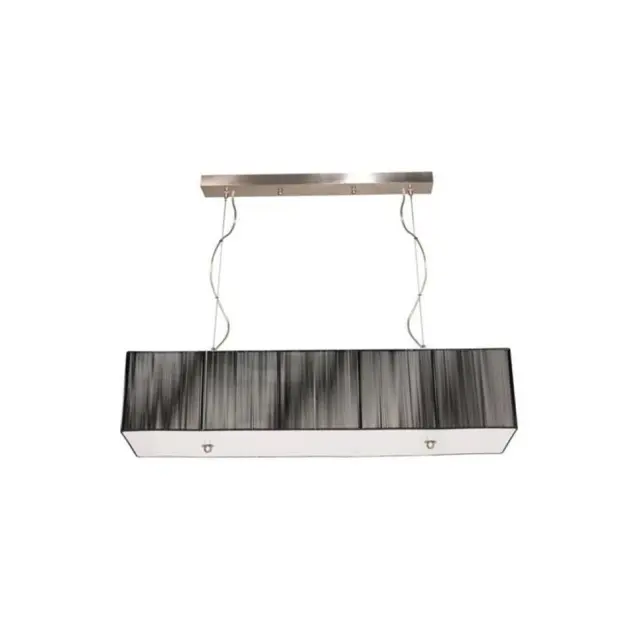AcaLight Offer NETTO ΦΩΤΙΣΤΙΚΟ ΚΡΕΜΑΣΤΟ ΜΑΥΡΟ ΑΠΟ ΚΛΩΣΤΗ ΣΥΜΒΑΤΙΚΟ 4ΧΕ27 IP20 220Χ1000Χ1200mm