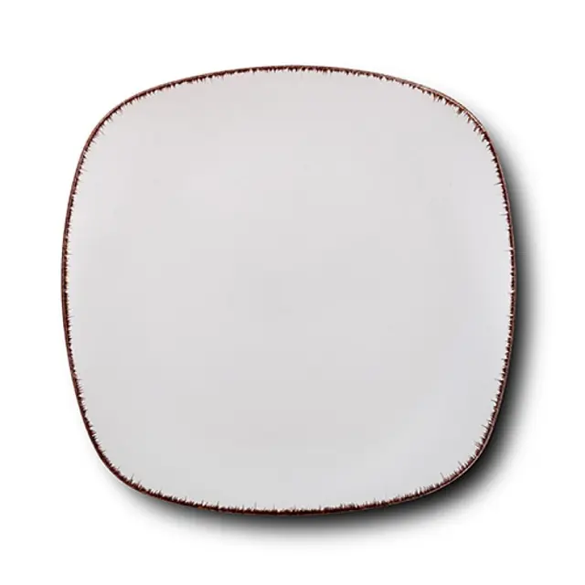 Πιάτο Ρηχό Stoneware "White Sugar" 26cm