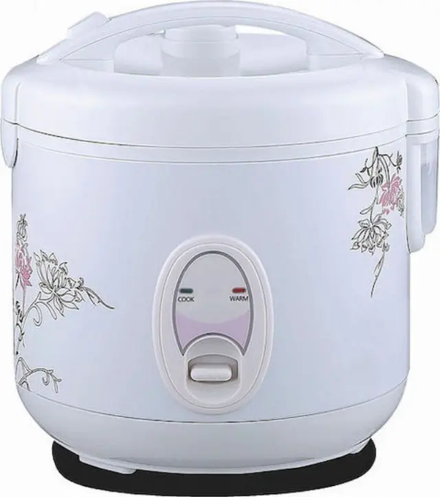 Βραστήρας ρυζιού Rice Cooker 400W με Χωρητικότητα 1lt Hoomei HM-5328 Λευκό