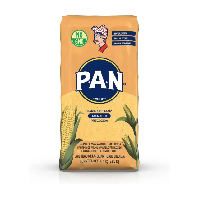 P.A.N Harina De Maiz Amarillo Precocida ΧΓ 1kg