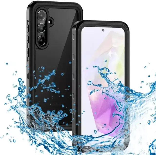 ShellBox - Waterproof IP68 Case - Samsung Galaxy A55 5G - Black