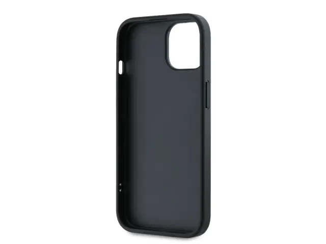 Karl Lagerfeld® Saffiano Athleisure Stripe and Strap Θήκη για iPhone 15 Pro Max- Black 3