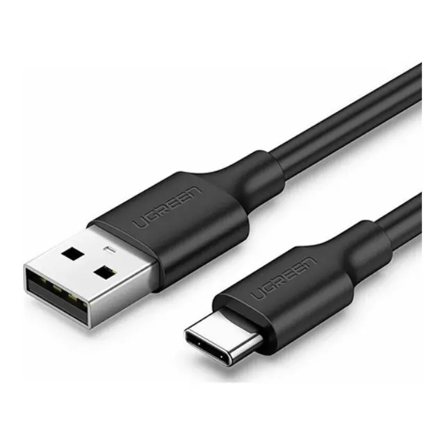 Ugreen® -Regular USB Cable USB-C male σε USB-A male 2m / 2A - Μαύρο. (60118)