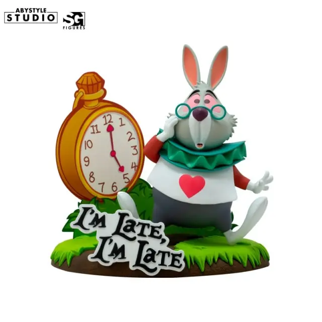 Abysse Disney: Alice in Wonderland - White Rabbitt Statue #26 (10cm) (ABYFIG043)