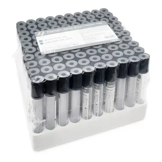 Vacutainer Γλυκόζης 2 ml – KF + Na2 EDTA, PET, Serix (100 τεμ.) 2