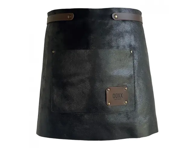 Δερμάτινη Ποδιά Μέσης Doxx Amsterdam Rustic Leather Waist Apron με ρυθμιζόμενα λουράκια και διαστάσεις 65x40cm - BlackRL.WAP-001-BLACK