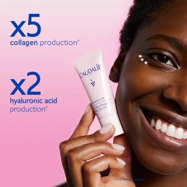 Caudalie Resveratrol-Lift Συσφικτική Κρέμα Gel Ματιών 15ml 3