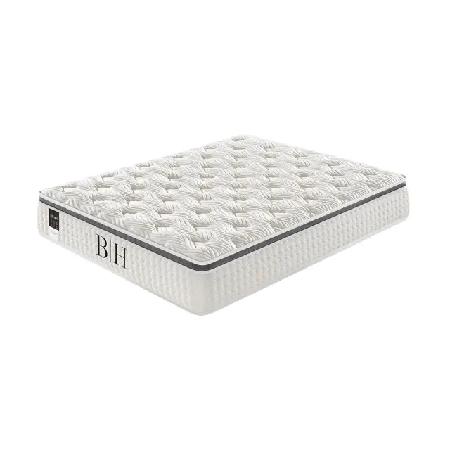 Beauty Home Στρώμα Luxe Υπέρδιπλο 160x200x36 Λευκό 2