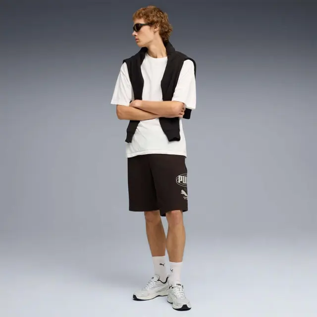 Puma Men's Essentials Logo Lab Story 1 10inch Shorts Μαύρο 692460-01 (Puma) 3